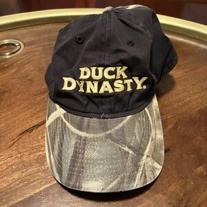 Duck Dynasty StrapBack Hat Cap Real Tree Camo A&E Television Logo
